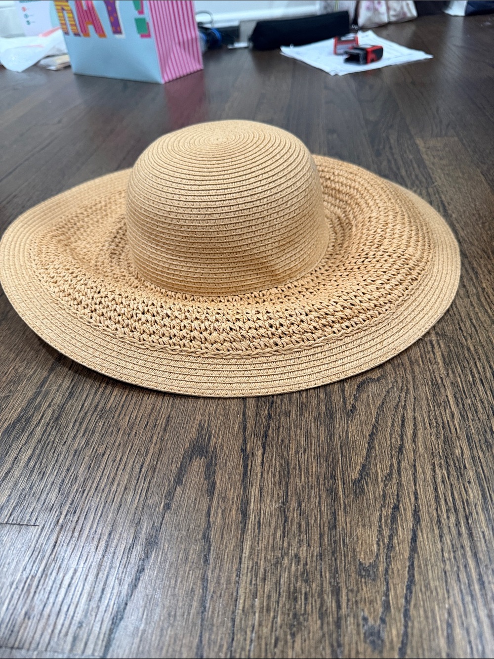 J. Crew Straw Sun Hat in Natural Tan